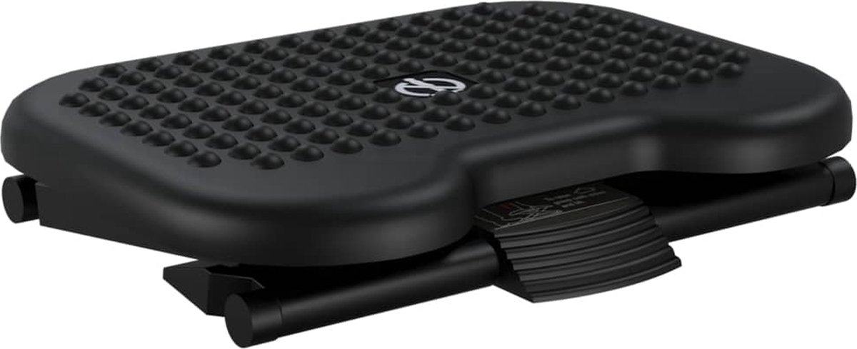 vidaXL Voetensteun 43,5x32,5x10,5 cm zwart | METRO