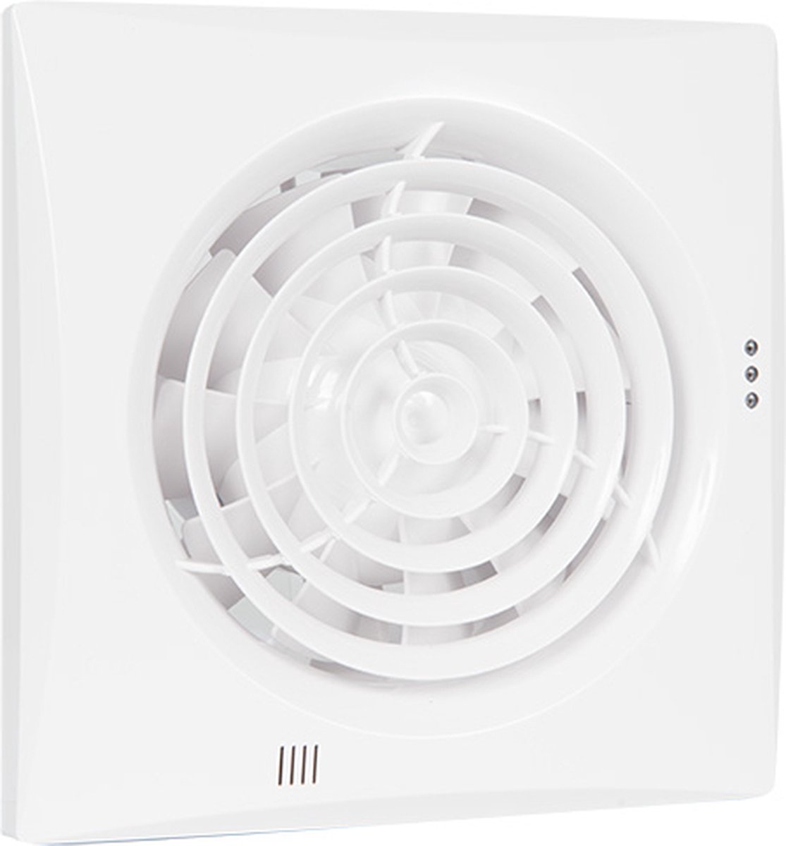Badkamer-/ toiletventilator Silencio 125 wit