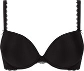 Mey Push up maximizer - Push up BH - Amorous - Kanten bh met beugel - Decollete BH - 80D - Zwart