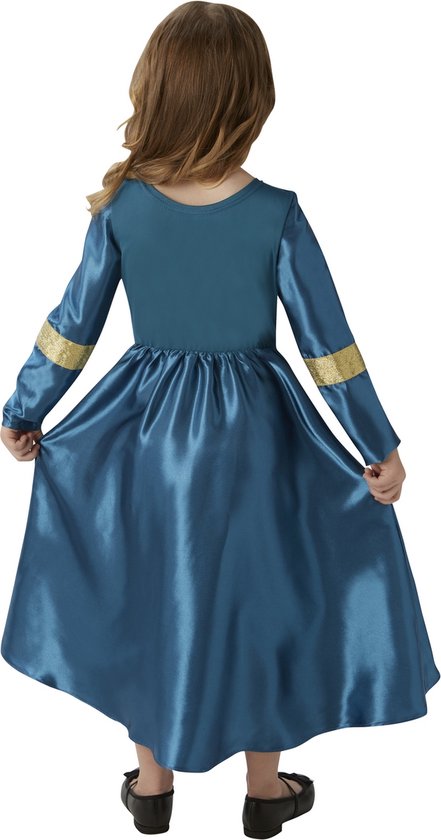 Rubies -Schotse Prinses Merida Brave Animaiefilm - Meisje - blauw - Maat  104 -... | bol.com