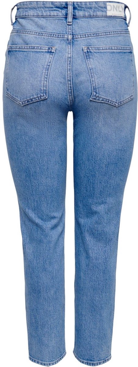 ONLY Short en Jean Onlfine Hw Reg DST RW DNM Anabox pour Femme, Jean Noir, S