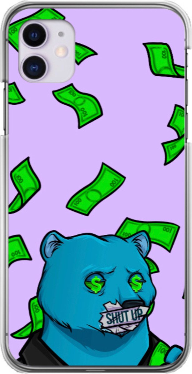 Phonegoat NFT Art iPhone 12 Case Bear x Dollar