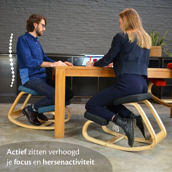 Ergonomische Kniestoel: Verstelbaar & Met Wielen