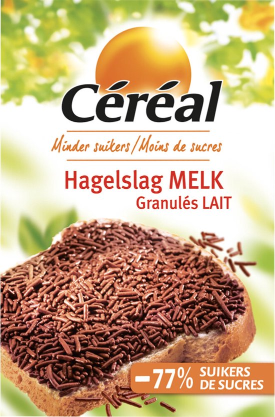 Cereal Suikervrije Hagelslag Melk bol