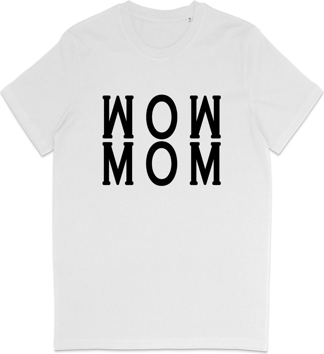 T Shirt Dames - Geweldige Moeder - Wit - Maat M