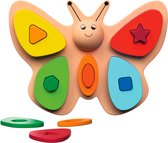 Playtive houten blokken vlinder 17-delig
