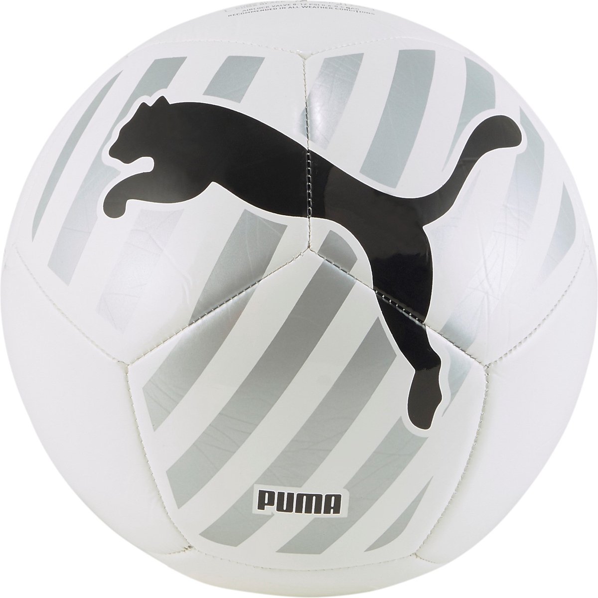 Puma voetbal big cat - maat 3 - wit/grijs