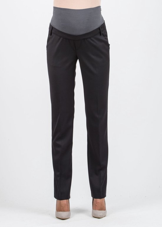 Pantalon de grossesse Naomi long, gris