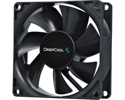 DeepCool XFAN 80 80mm Black Fan, Hydro Bearing, Low Noise