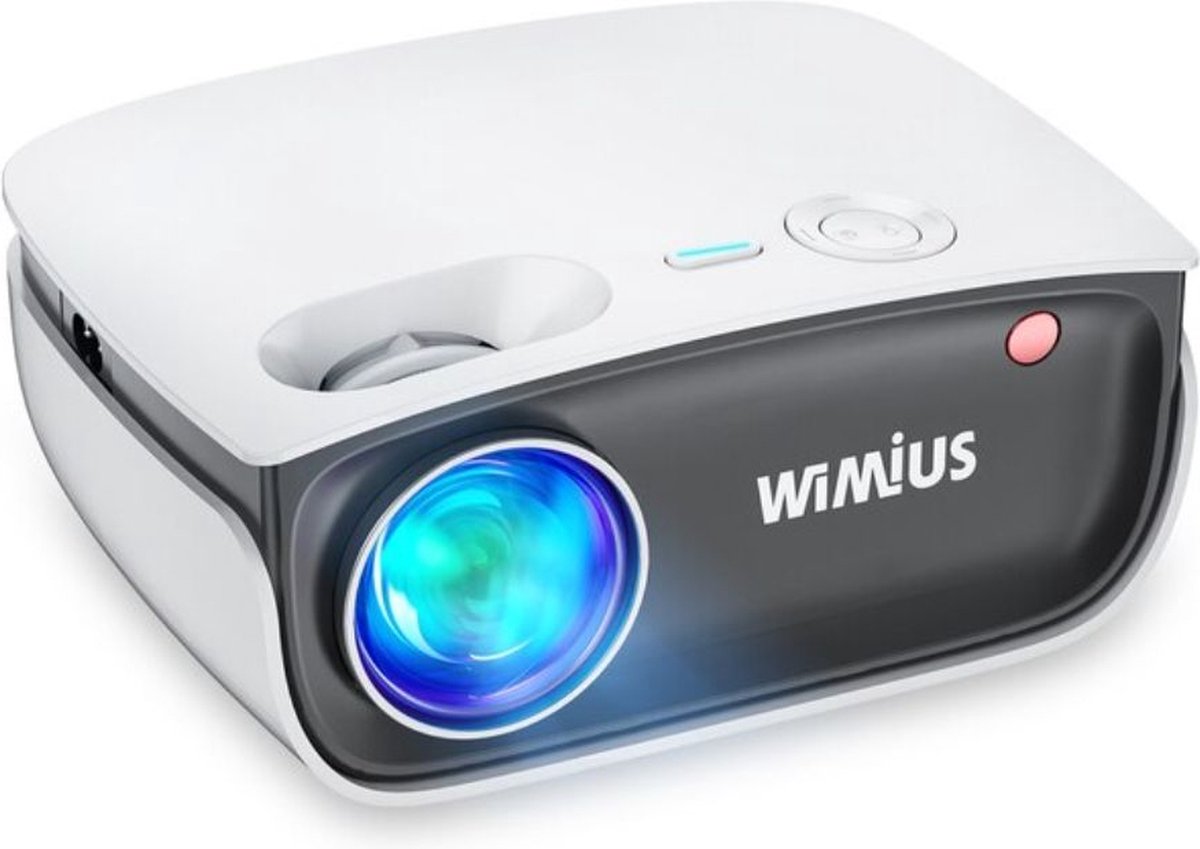 Wimius S25 | Mini beamer | Mini projector | Wifi verbinding | Ingebouwde speaker | Android & Apple ondersteund | Mini beamer projector