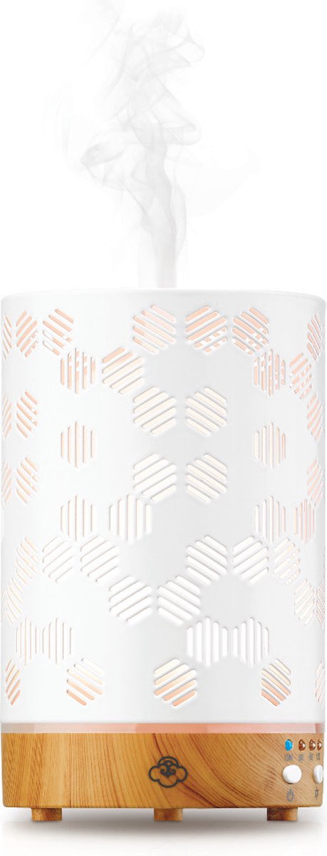 Serene House Ultrasonic Diffuser Honeycomb White 90ml