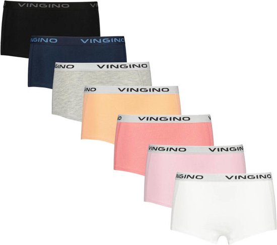Vingino - Hipster 7 Pack Multicolore Pink - Taille: 98-104