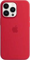 Apple Silicone Backcover MagSafe iPhone 13 Pro hoesje - Rood
