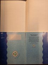 Schrift 20 stuks - Chloorvrij papier - 24 Lijnen met voorlijn - 80 Bladzijden - ESVEHA - 16,5 x 21 cm - Milieuvriendelijk