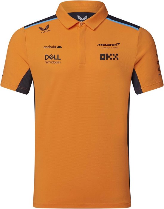 Mclaren Mclaren Replica Polo Shirt Autumn Glory/Phantom L