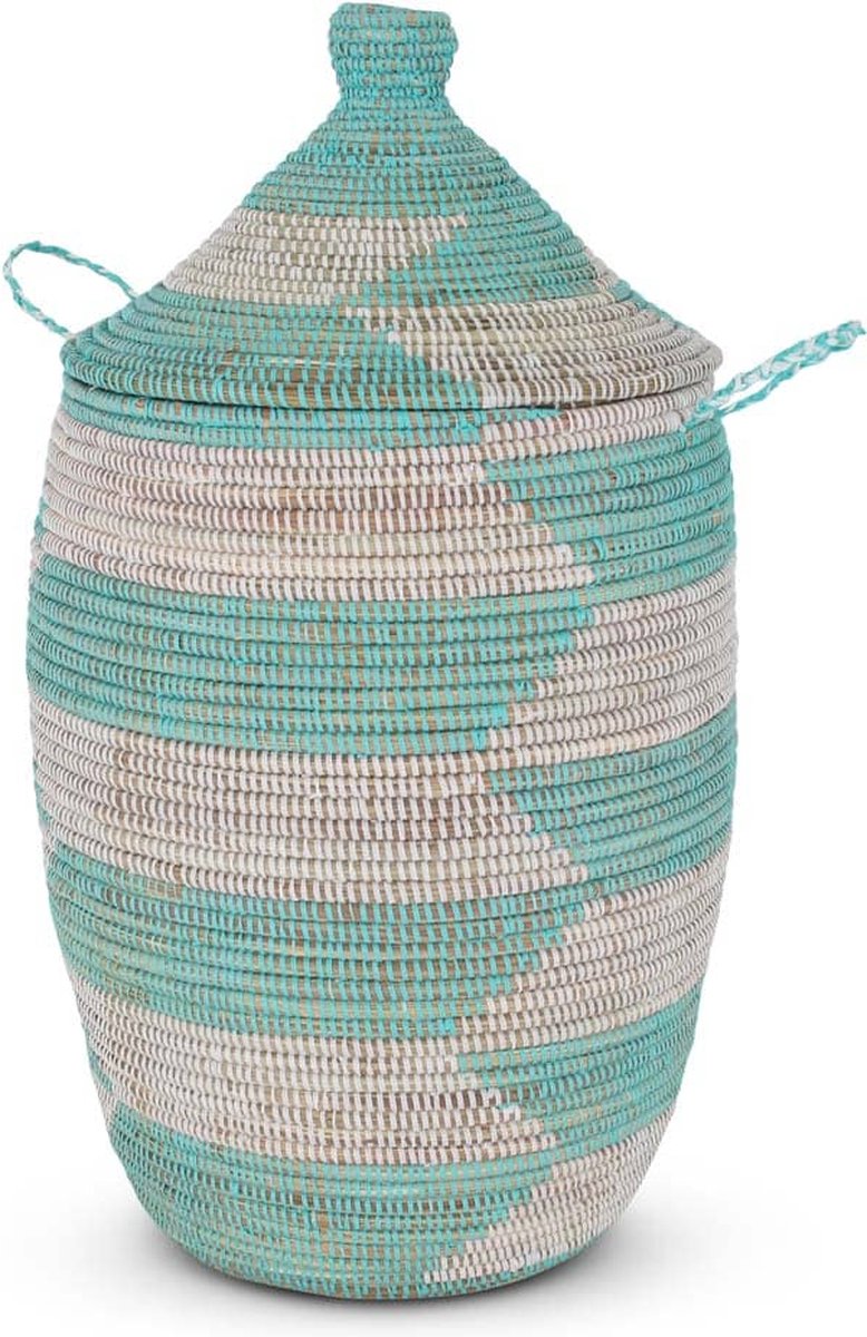 Wasmand WICKER, set van 2 stuks, zeegras, Humdakin 🔵 99