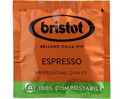 Bristot Espresso - ESE Servings koffie pads - 150 stuks