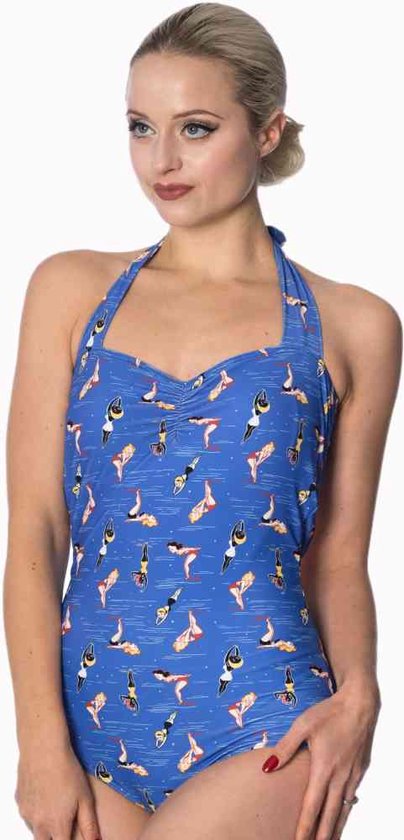 Dancing Days Maillot de Bain -XL- DIVE IN Blauw