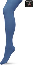 Bonnie Doon Opaque Comfort Panty 70 Denier Blauw Dames maat 42/44 XL - Extra brede Comfort Boord - Tekent Niet - Kleedt Mooi af - Mat Effect - Gladde Naden - Maximaal Draagcomfort - Blue Ashes - BN161912.13