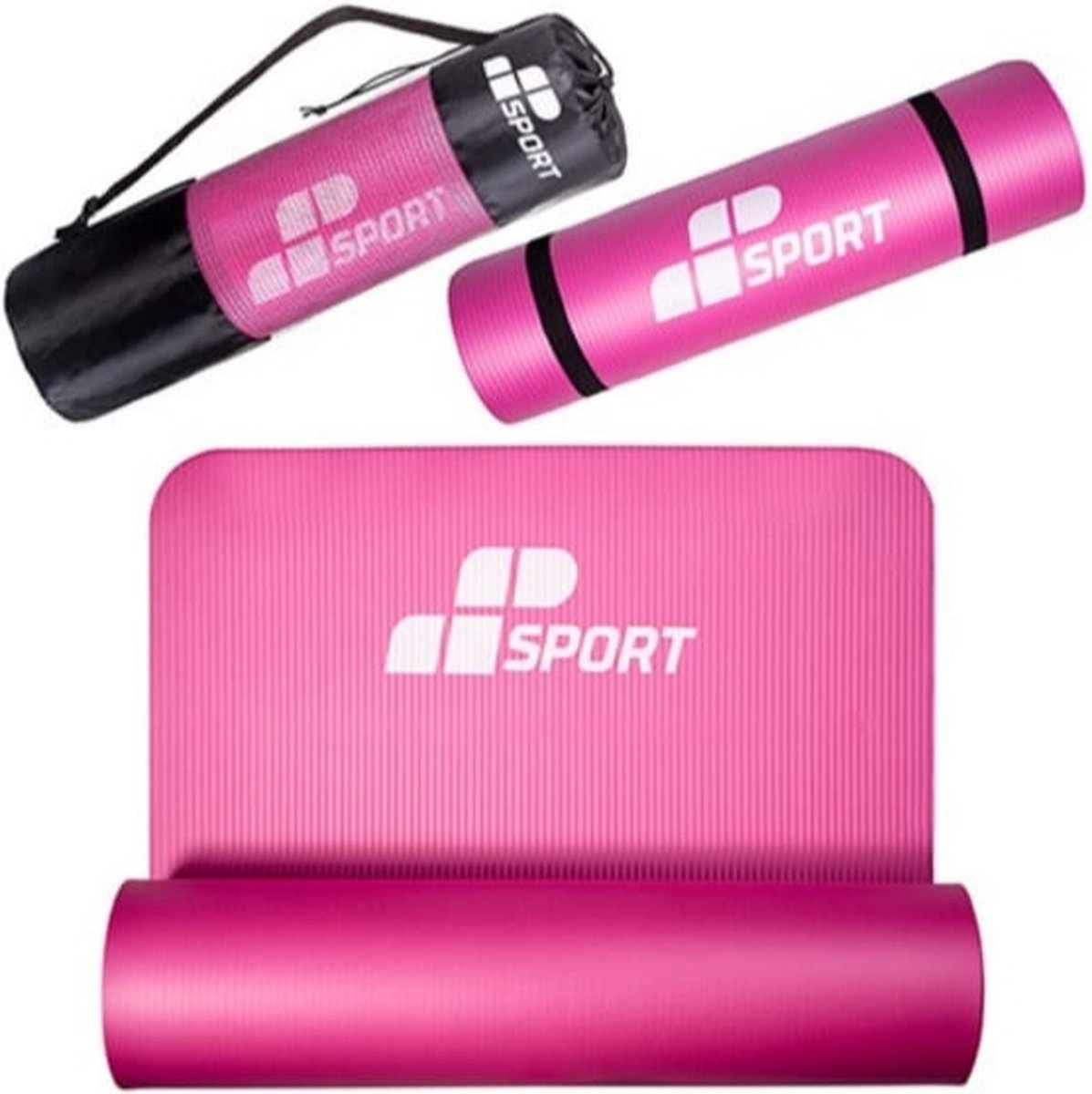 Mp sport - Yogamat - 183x61x1cm - Roze