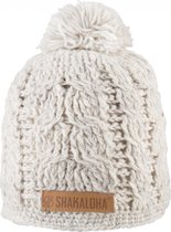 Shakaloha Gebreide Wollen Muts Heren & Dames Beanie Hat van schapenwol met polyester fleece voering - Beck Beanie Beige Unisex - One Size Wintermuts.