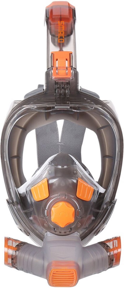 Bolture Duikmasker Full Face Volwassenen - Snorkelmasker - Snorkelset - Duikbril met Snorkel - Met Camerahouder - S/M