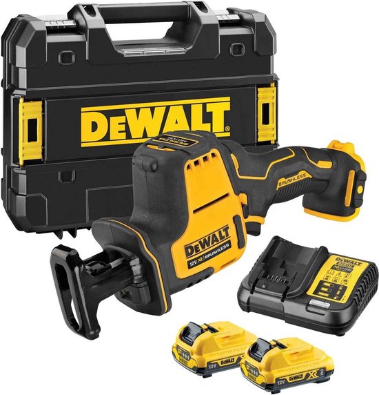 Ijzer zaag - DeWALT DCS312D2 Compacte Accu Reciprozaag 12V XR 2.0Ah in TSTAK