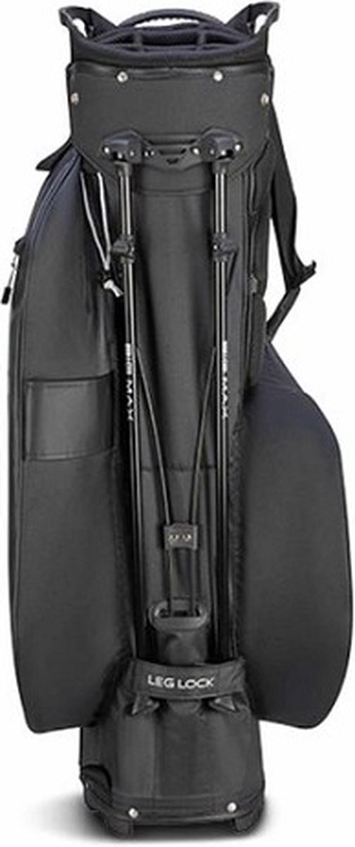 Big Max Dri Lite Hybrid Plus - Waterwerende Golftas - Standbag - Zwart van Merkloos — afbeelding 5
