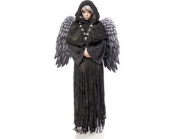 Mask Paradise - Fallen Angel Lady Kostuum - S/M - Zwart