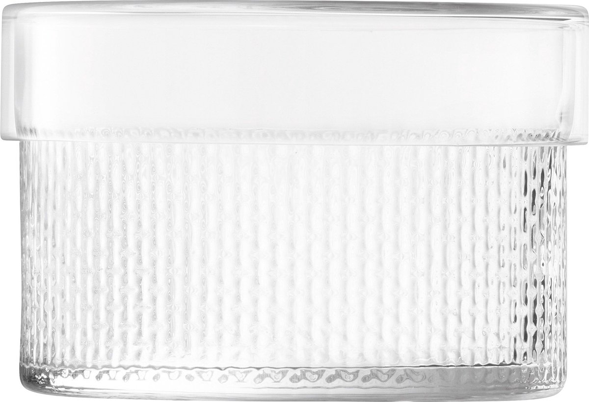L.S.A. - Wicker Voorraadpot 12,5 cm - Glas - Transparant