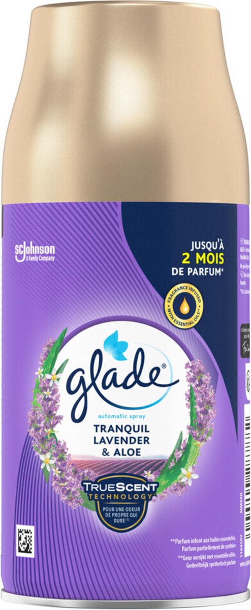 Glade Automatic Spray Tranquil Lavender & Aloe 6 x 269G