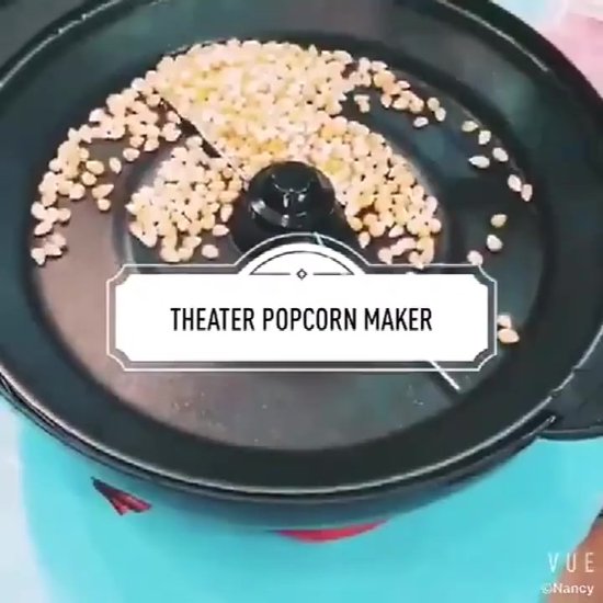 Princess Popcornmaker, 4,5 L, Roerstaaf voor Perfecte Popcorn, Boter Smeltbakje, Transparant Deksel, Serveerschaal, Eenvoudig Schoon te Maken, Antislip Voetjes, Compact, 450 W, 292980