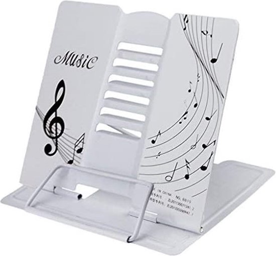 CAHAYA 6-in-1 Notenständer mit Standlicht und Schreibtisch-Buchständer, tragbar, verstellbar, mit Tragetasche für Gitarre, Ukulele, Violinenspieler CY0194