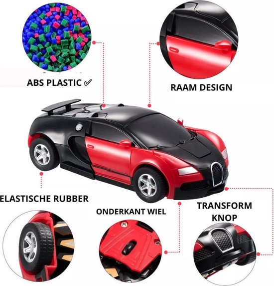 Transformers Transformers Speelgoed 2 in 1 Transformers Robot