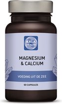 Calcium Magnesium - 60 capsules | Essentiële Mineralen voor ondersteuning van Botgezondheid, Spierfunctie en Hartgezondheid - Kala Health