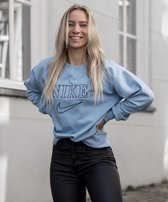Nike sweater | Trui | Vintage | blauw |Unisex | Maat S | bol.com