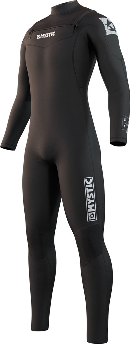 Mystic Star Fullsuit 5/3mm Double - Black - MT