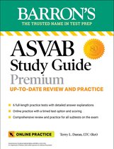 Barron's Test Prep- ASVAB Study Guide Premium: 6 Practice Tests + Comprehensive Review + Online Practice