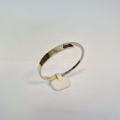 Or jaune/blanc - bracelet - 14krt - NOL - fer forgé - AUB81228 - Vente