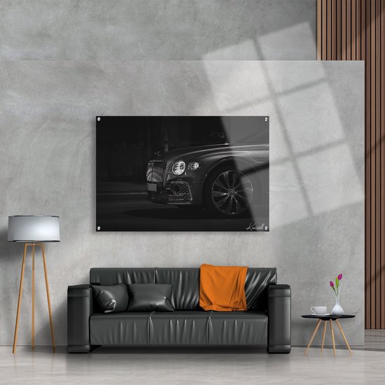 Luxe Plexiglas Schilderij Bentley | 150x100 | Woonkamer | Slaapkamer | Kantoor | Muziek | Design | Art | Modern | ** 5MM DIK**