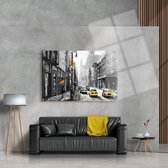 Luxe Plexiglas Schilderij New York Streets |60x40 | Woonkamer | Slaapkamer | Kantoor | Muziek | Design | Art | Modern | ** 5MM DIK**