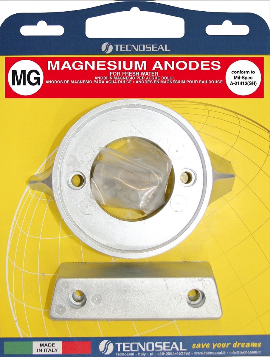 Tecnoseal Magnesium anode pack Volvo 290