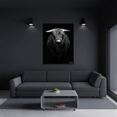 Luxe Canvas Schilderij Imposing | 75x100 | Woonkamer | Slaapkamer | Kantoor | Muziek | Design | Art | Modern | ** 4CM DIK! 3D EFFECT**