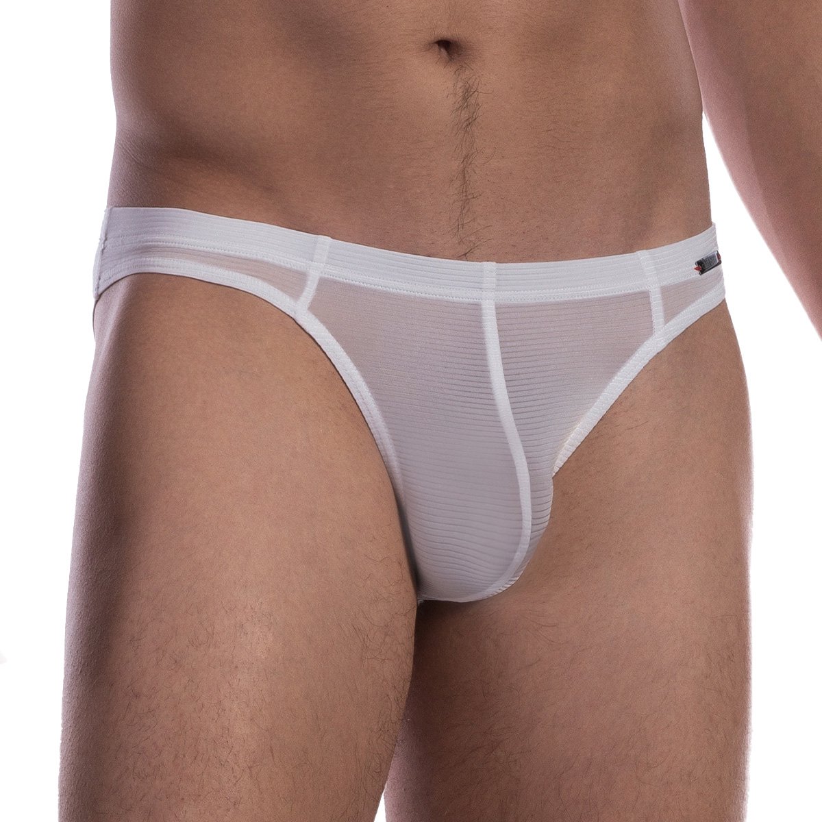 Olaf Benz Mini slip - 1000 White - maat XXL (XXL) - Heren Volwassenen - Polyamide- 1-05832/1000 WHI-XXL