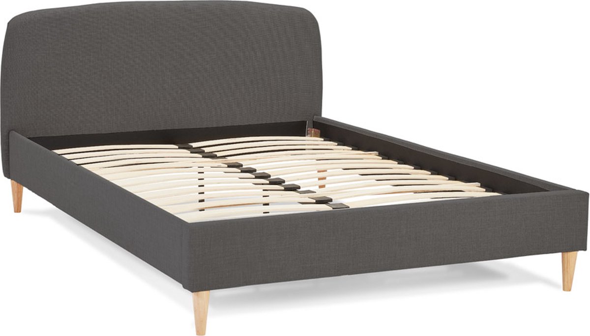 Maysun - 2 Persoons Bedframe DREAMS - Donkergrijs 140X200cm