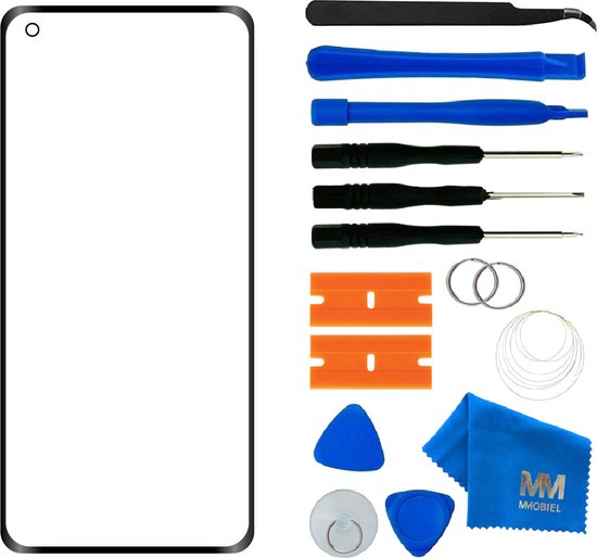 MMOBIEL Front Glas Display Reparatie set voor Oneplus Nord 2T - 6.4 inch - 2022 - Incl. Tools