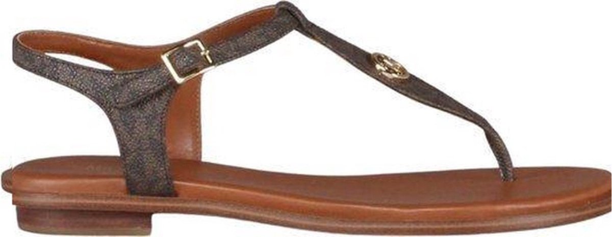 Michael Kors Mallory Thong Dames Sandalen - Bruin - Maat 40