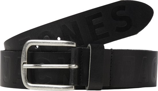 JACK&JONES JACPORTO JEANS LEATHER BELT Black Heren - Maat 95