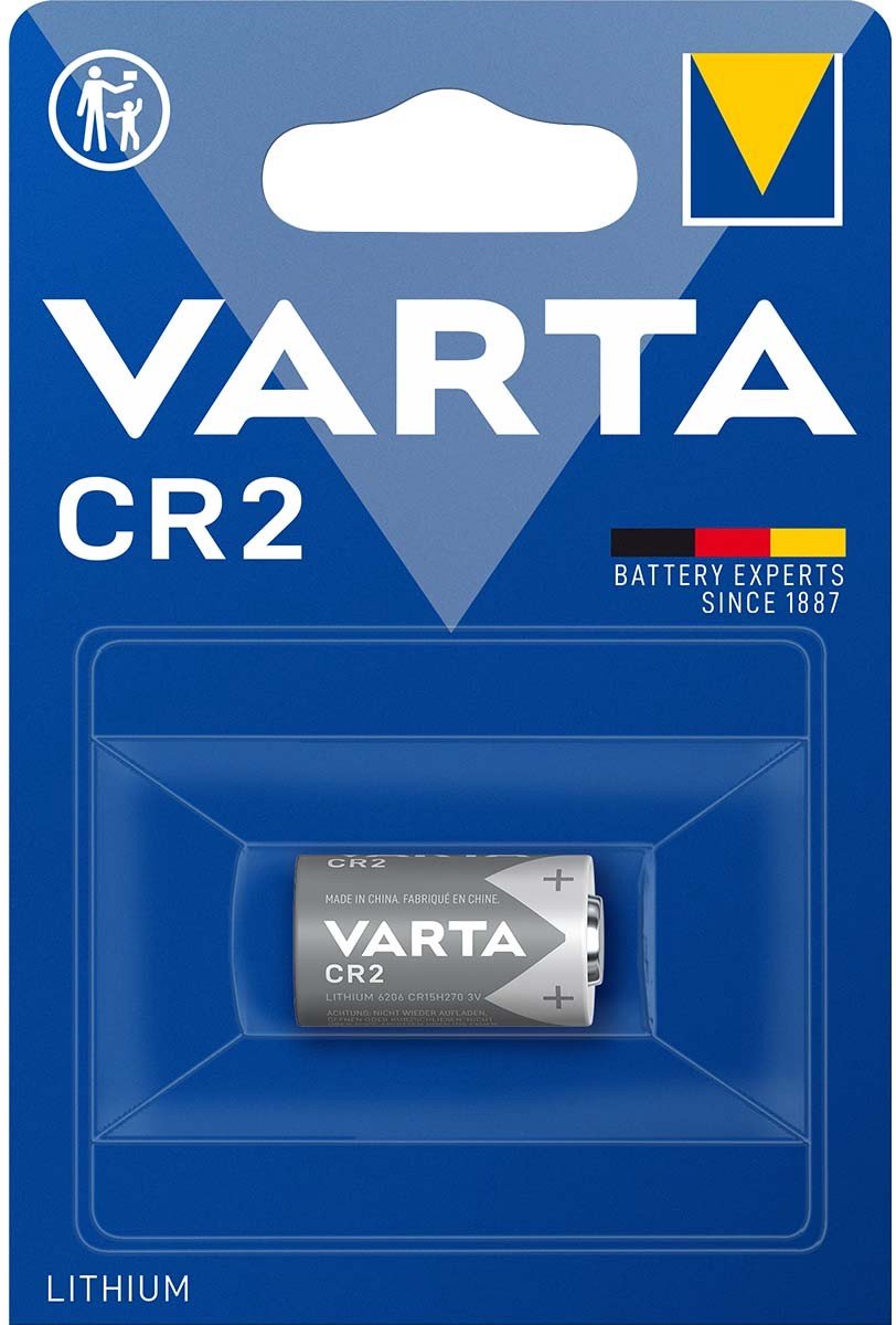 Varta CR2 Lithium Cylindrical batterij / 1 stuk - Varta