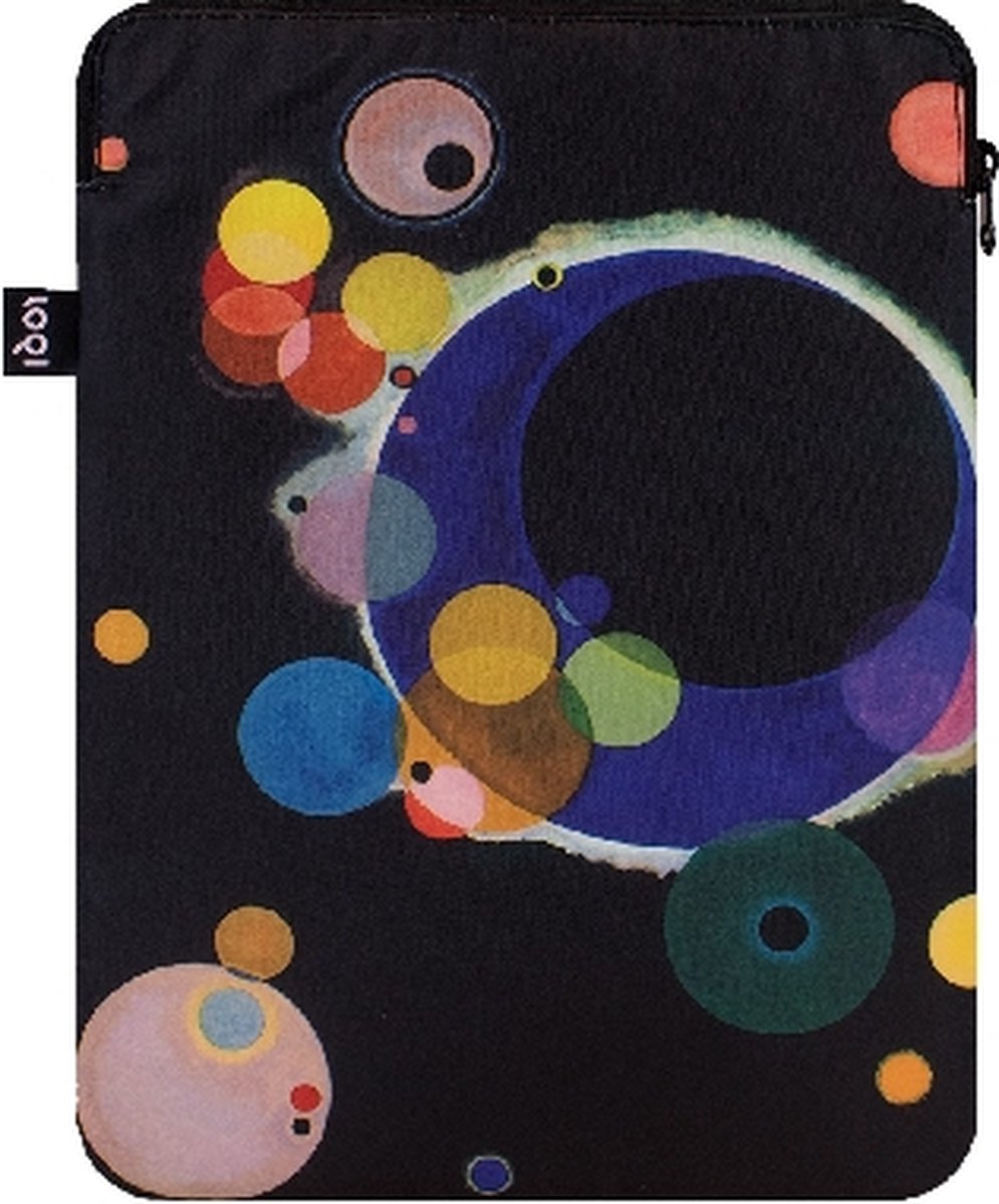 LOQI Laptop sleeve M.C. - Several Circles Recycled